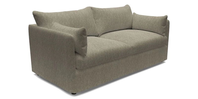 Madehurst 3 Seater Sofa in House Plain Sky. Loose cover option available