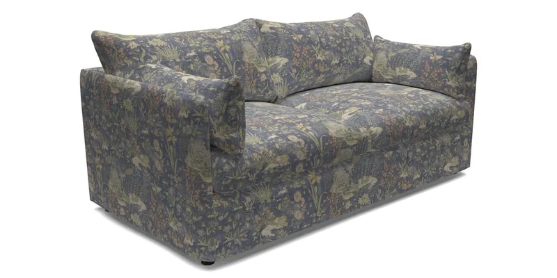 Madehurst 3 Seater Sofa in House Plain Sky. Loose cover option available