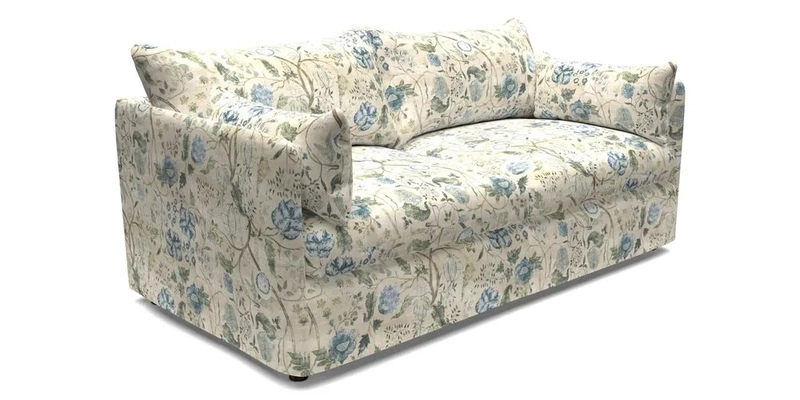 Madehurst 3 Seater Sofa in House Plain Sky. Loose cover option available