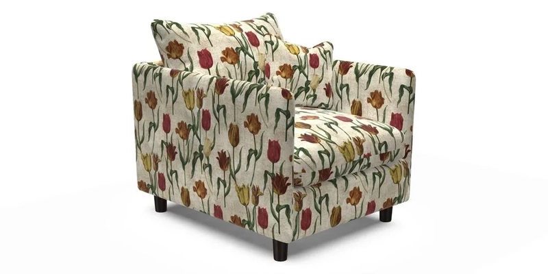 Madehurst Chair in Two Tone Plain Biscuit