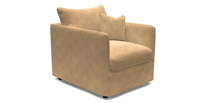 Madehurst Chair in Two Tone Plain Biscuit