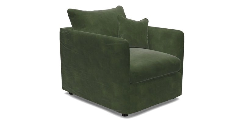 Madehurst Chair in Two Tone Plain Biscuit