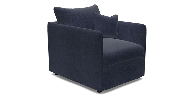 Madehurst Chair in Two Tone Plain Biscuit