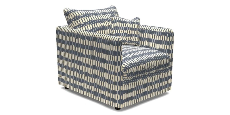 Madehurst Chair in Two Tone Plain Biscuit