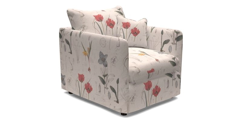 Madehurst Chair in Two Tone Plain Biscuit