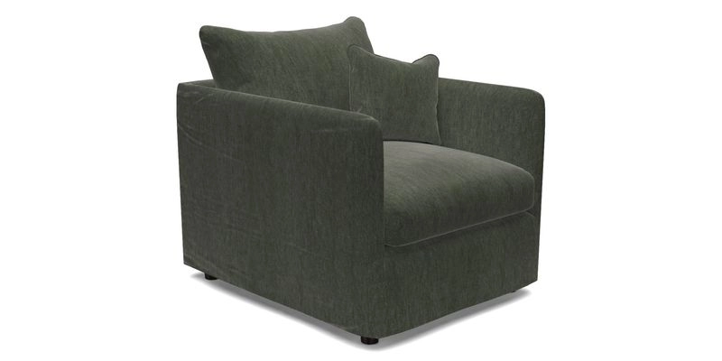 Madehurst Chair in Two Tone Plain Biscuit