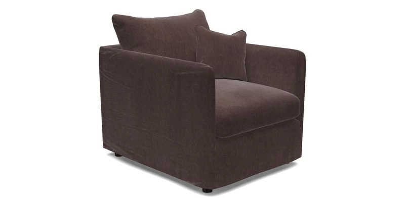 Madehurst Chair in Two Tone Plain Biscuit