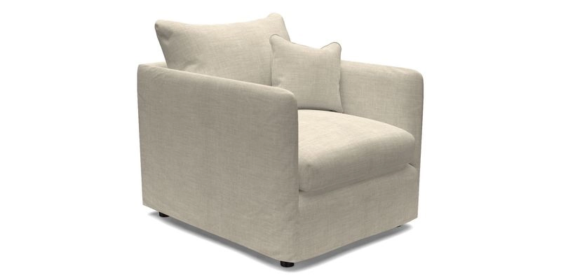 Madehurst Chair in Two Tone Plain Biscuit