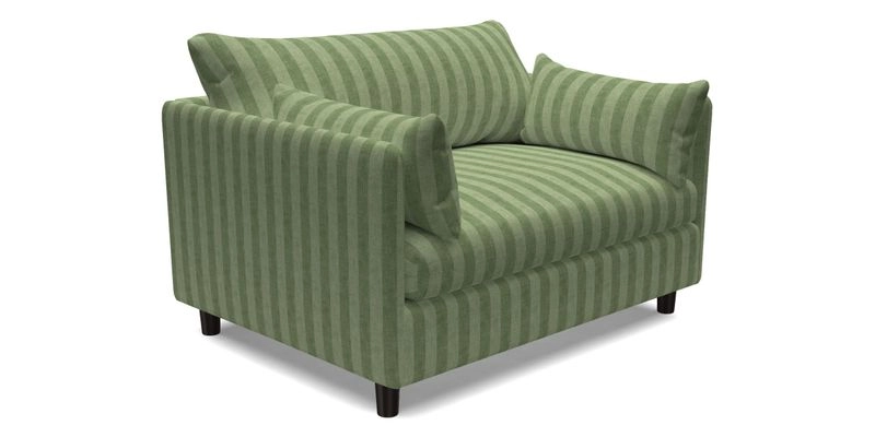 Madehurst Snuggler in Two Tone Plain Biscuit. Loose cover option available