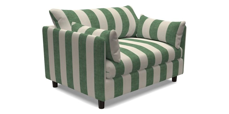 Madehurst Snuggler in Two Tone Plain Biscuit. Loose cover option available