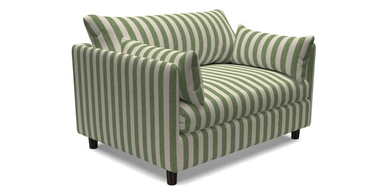 Madehurst Snuggler in Two Tone Plain Biscuit. Loose cover option available