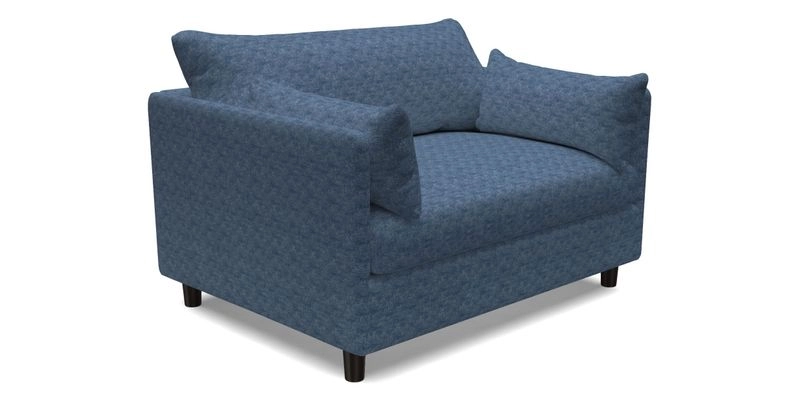 Madehurst Snuggler in Two Tone Plain Biscuit. Loose cover option available