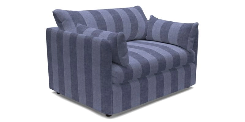 Madehurst Snuggler in Two Tone Plain Biscuit. Loose cover option available