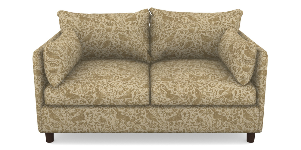 Product photograph of Madehurst 2 5 Seater Sofa In V A Drawn From Nature - Bird And Rabbit - Gold from Sofas and Stuff Limited