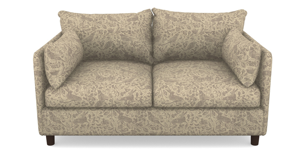 Product photograph of Madehurst 2 5 Seater Sofa In V A Drawn From Nature - Bird And Rabbit - Grey from Sofas and Stuff Limited