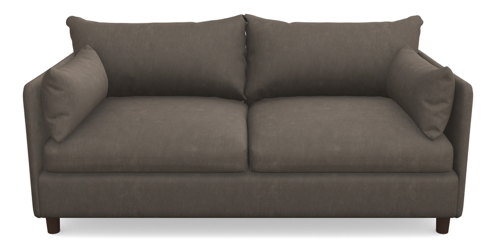 Product photograph of Madehurst 3 Seater Sofa In Clever Tough And Eco Velvet - Chrome from Sofas and Stuff Limited