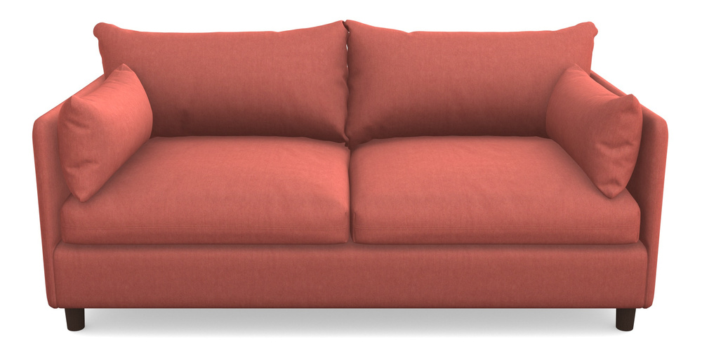 Product photograph of Madehurst 3 Seater Sofa In Clever Tough And Eco Velvet - Damson from Sofas and Stuff Limited