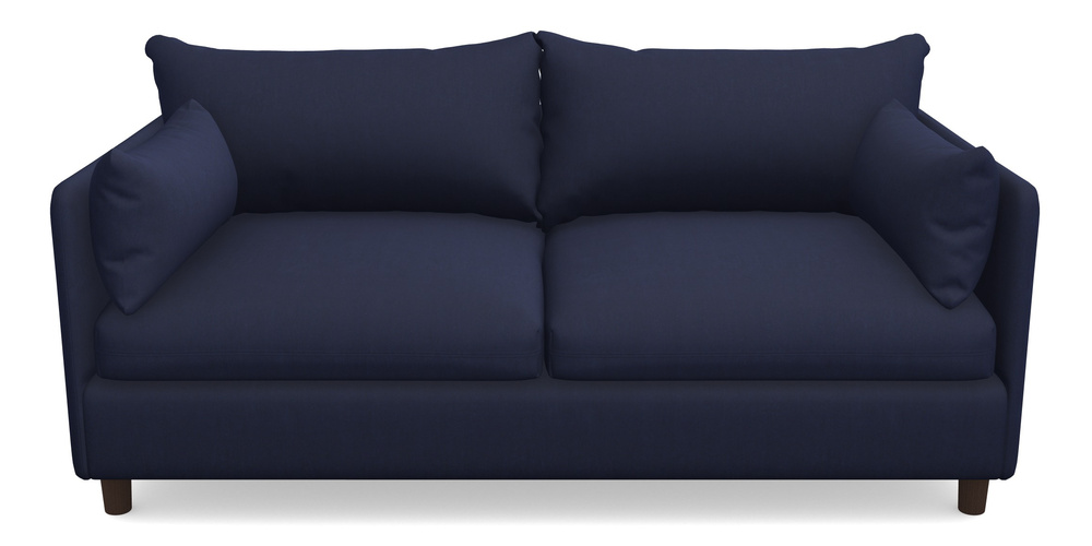 Product photograph of Madehurst 3 Seater Sofa In Clever Tough And Eco Velvet - Indigo from Sofas and Stuff Limited