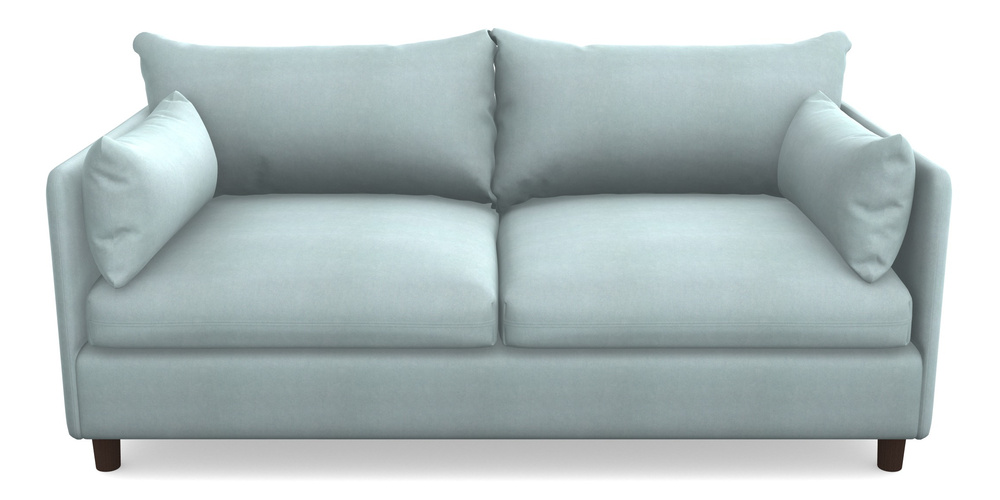 Product photograph of Madehurst 3 Seater Sofa In Clever Tough And Eco Velvet - Mineral from Sofas and Stuff Limited