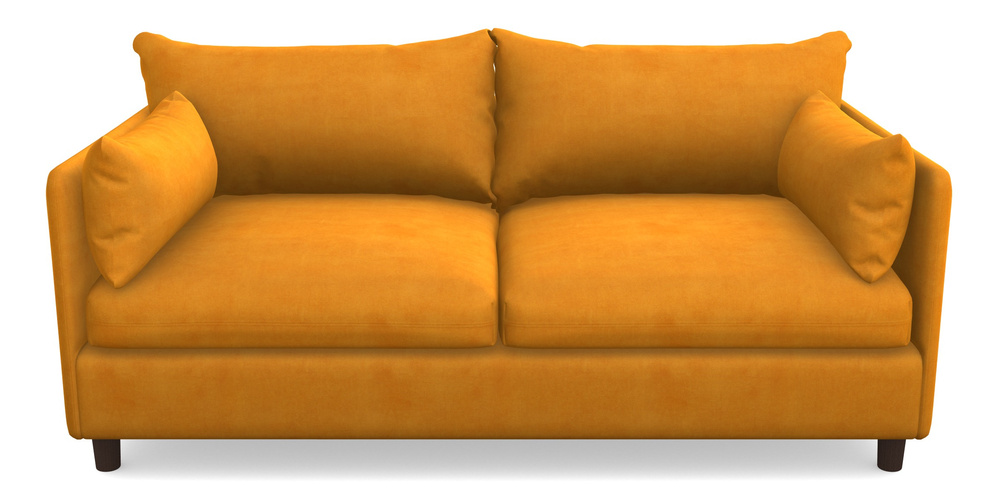 Product photograph of Madehurst 3 Seater Sofa In Clever Tough And Eco Velvet - Spice from Sofas and Stuff Limited