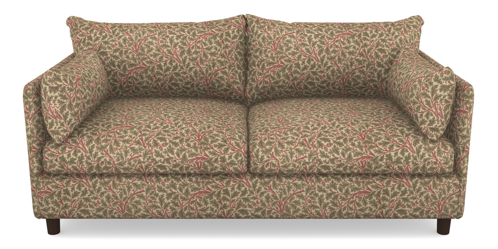 Product photograph of Madehurst 3 Seater Sofa In V A Drawn From Nature Collection - Oak Tree - Red from Sofas and Stuff Limited