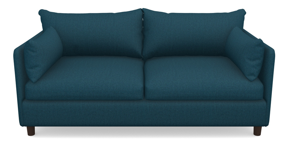 Product photograph of Madehurst 3 Seater Sofa In Plain Linen Cotton - Ink Pot from Sofas and Stuff Limited