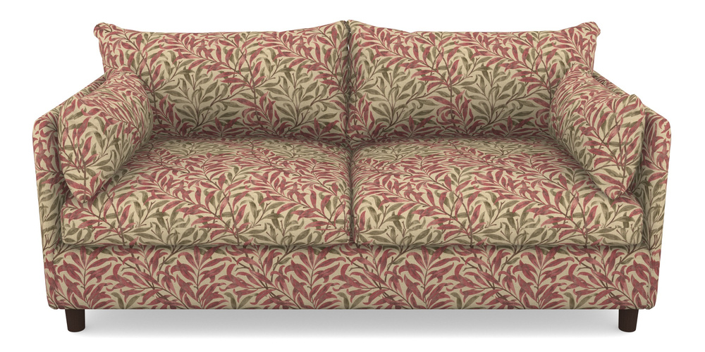 Product photograph of Madehurst 3 Seater Sofa In V A Drawn From Nature - Willow Bough Large - Red from Sofas and Stuff Limited