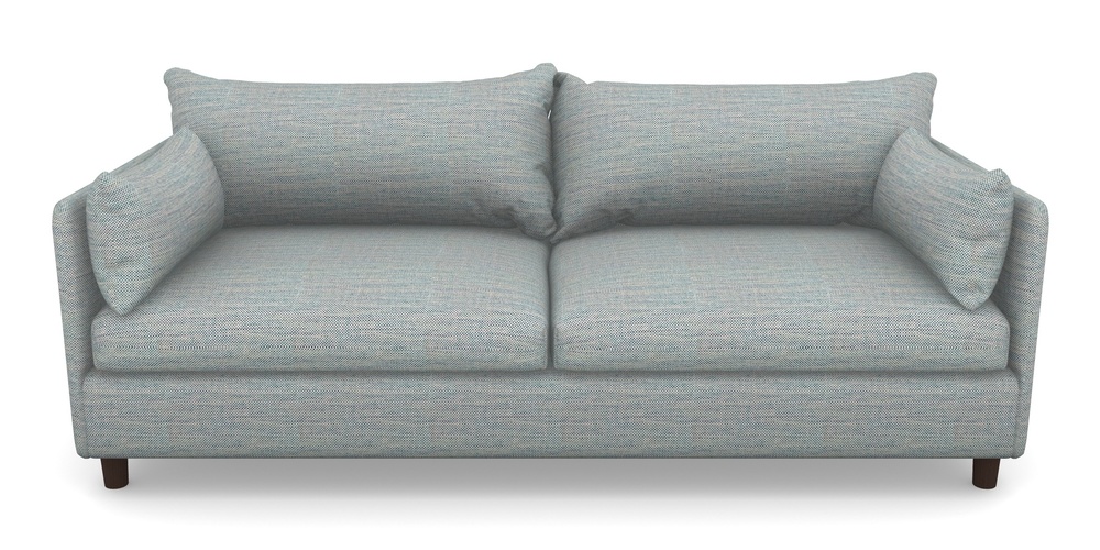 Product photograph of Madehurst 4 Seater Sofa In Basket Weave - Blue from Sofas and Stuff Limited