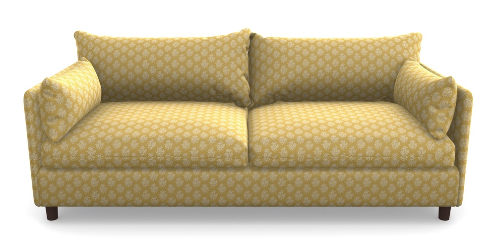 Product photograph of Madehurst 4 Seater Sofa In Cloth 21 - Coral 1 - Canary from Sofas and Stuff Limited