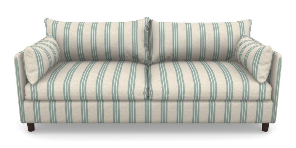 Product photograph of Madehurst 4 Seater Sofa In Cloth 18 Stripes - Bengal - Basil from Sofas and Stuff Limited