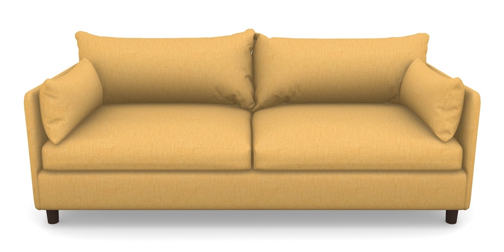 Product photograph of Madehurst 4 Seater Sofa In Clever Cotton Mix - Mustard from Sofas and Stuff Limited