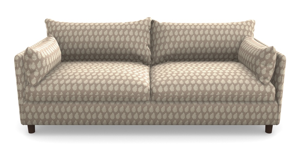 Product photograph of Madehurst 4 Seater Sofa In Cloth 21 - Oak Leaf - Beech from Sofas and Stuff Limited