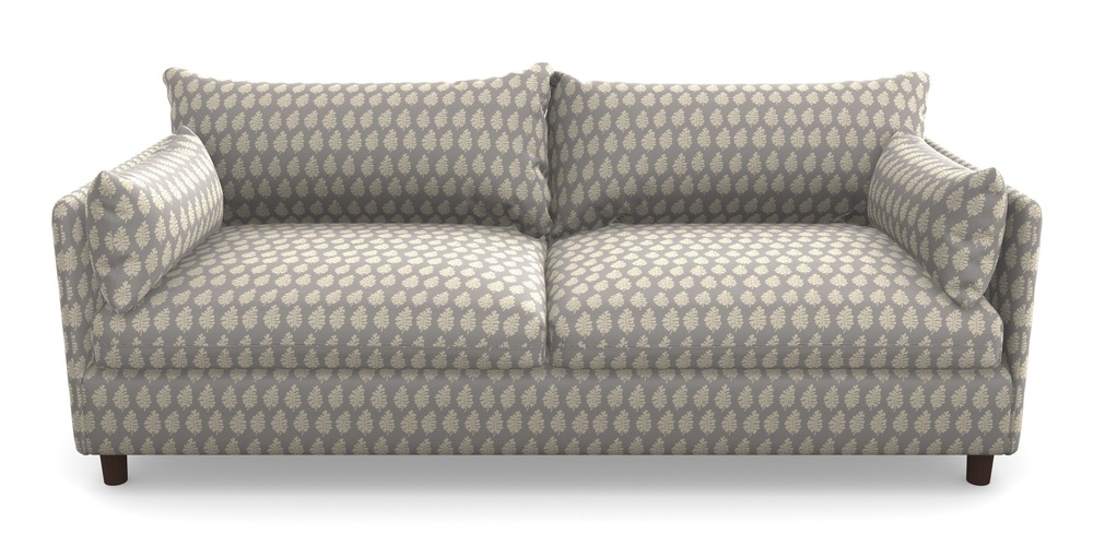 Product photograph of Madehurst 4 Seater Sofa In Cloth 21 - Oak Leaf - Magnesium from Sofas and Stuff Limited