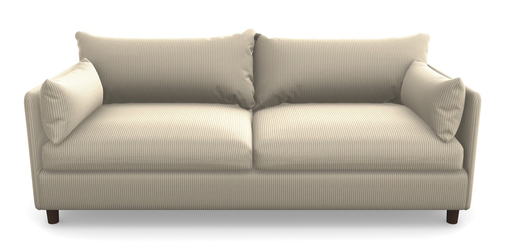 Product photograph of Madehurst 4 Seater Sofa In Cloth 21 - Simple Stripe - Beech from Sofas and Stuff Limited