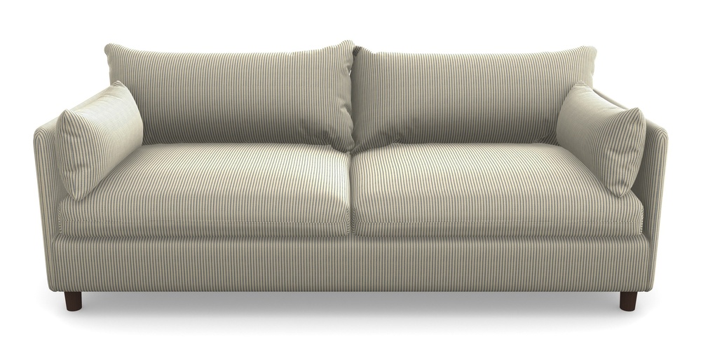 Product photograph of Madehurst 4 Seater Sofa In Cloth 21 - Simple Stripe - Bilberry from Sofas and Stuff Limited