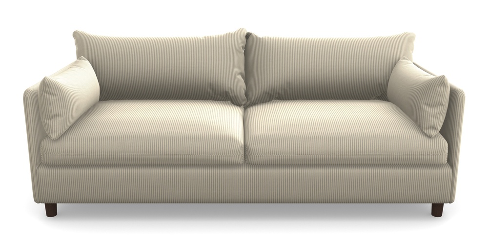 Product photograph of Madehurst 4 Seater Sofa In Cloth 21 - Simple Stripe - Magnesium from Sofas and Stuff Limited