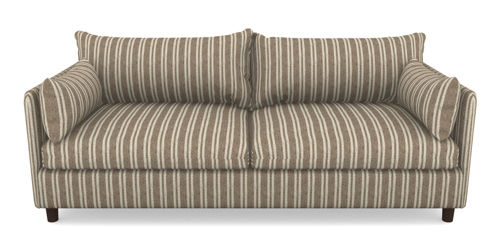 Product photograph of Madehurst 4 Seater Sofa In Cloth 22 - Barcode - Peat from Sofas and Stuff Limited