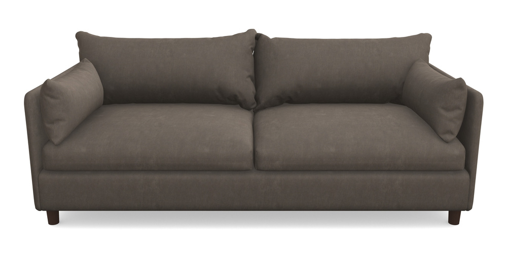 Product photograph of Madehurst 4 Seater Sofa In Clever Tough And Eco Velvet - Chrome from Sofas and Stuff Limited