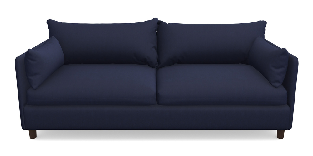 Product photograph of Madehurst 4 Seater Sofa In Clever Tough And Eco Velvet - Indigo from Sofas and Stuff Limited