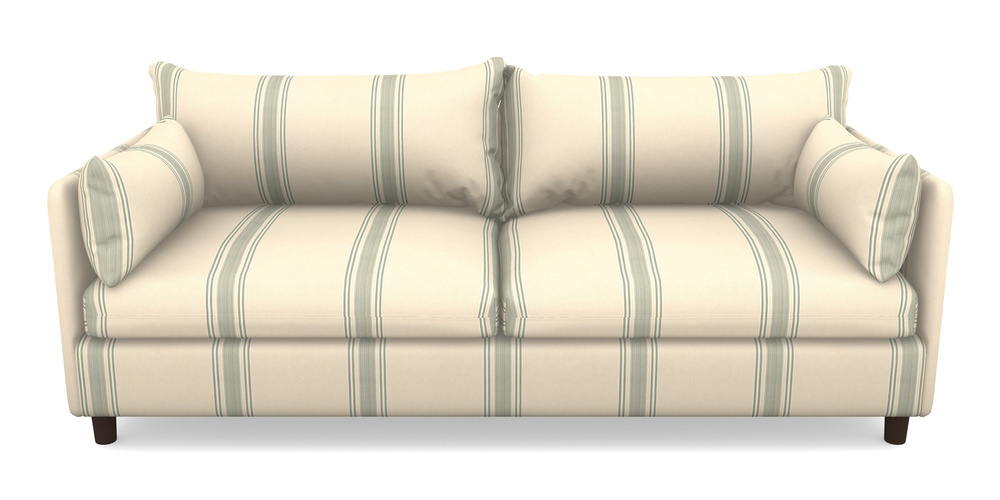 Product photograph of Madehurst 4 Seater Sofa In Cloth 22 - Racing Stripes Cheltenham - Mint from Sofas and Stuff Limited