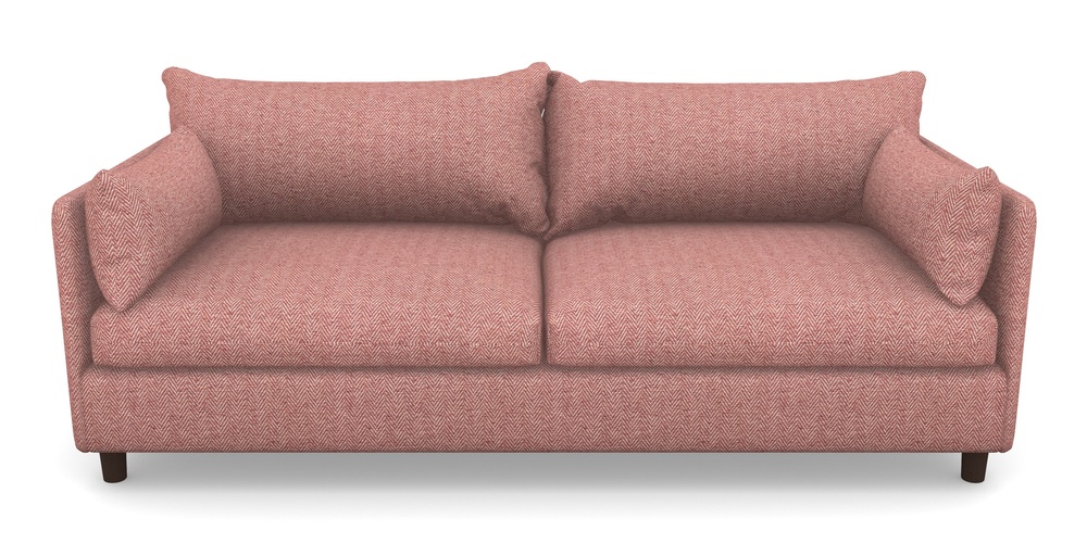 Product photograph of Madehurst 4 Seater Sofa In Dundee Herringbone - Rose from Sofas and Stuff Limited