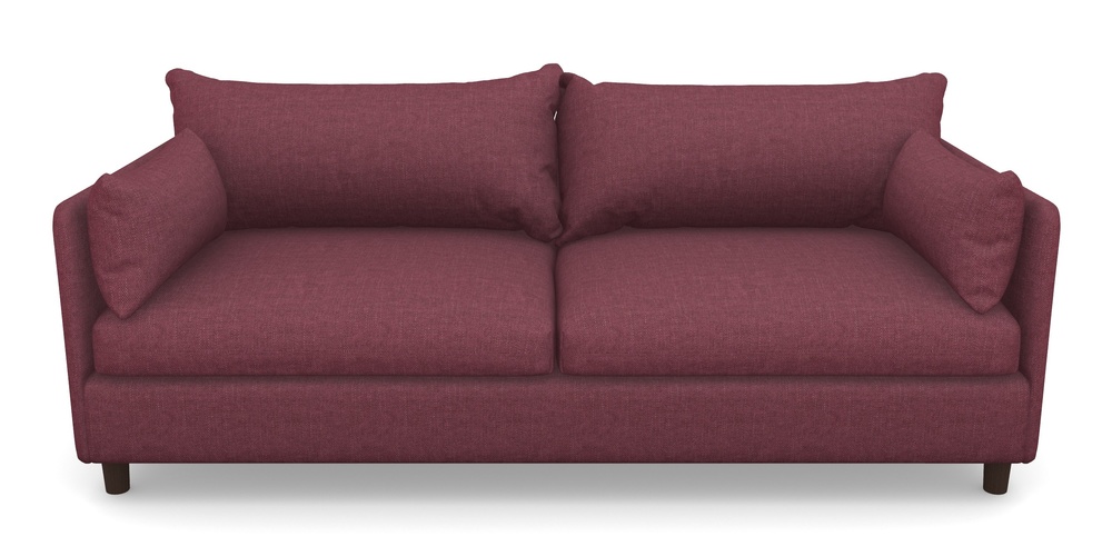 Product photograph of Madehurst 4 Seater Sofa In Easy Clean Plain - Chianti from Sofas and Stuff Limited