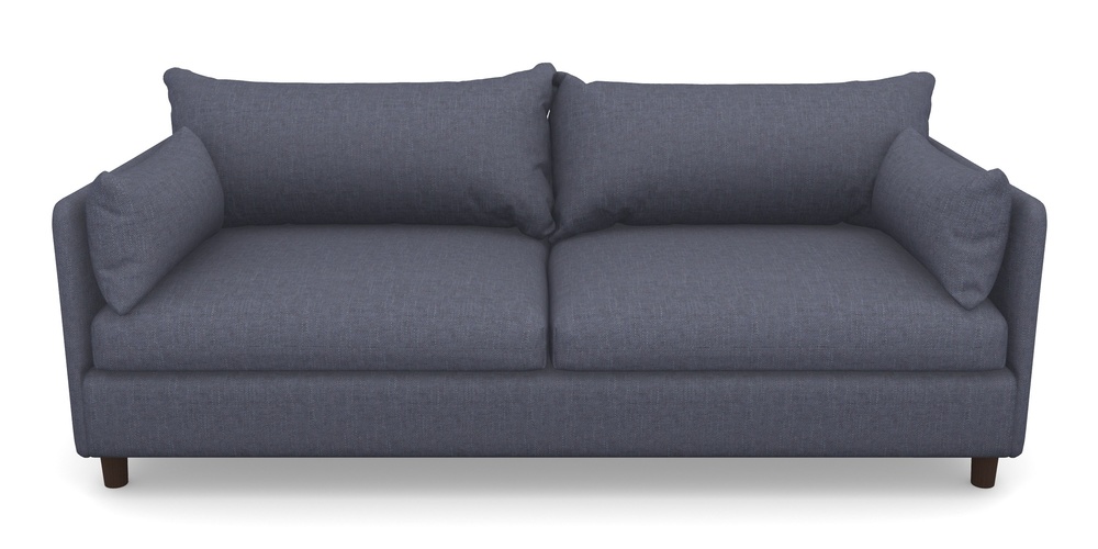 Product photograph of Madehurst 4 Seater Sofa In Easy Clean Plain - Navy from Sofas and Stuff Limited