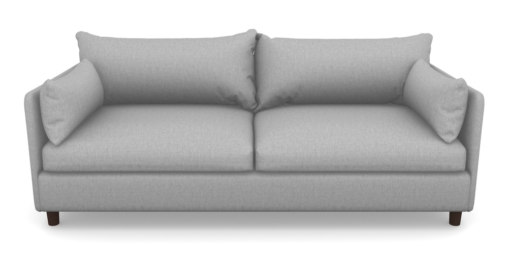Product photograph of Madehurst 4 Seater Sofa In Easy Clean Plain - Silver from Sofas and Stuff Limited