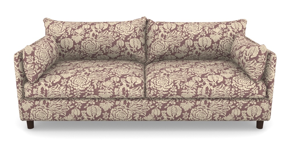 Product photograph of Madehurst 4 Seater Sofa In V A Brompton Collection - Flowering Kale - Cacao from Sofas and Stuff Limited