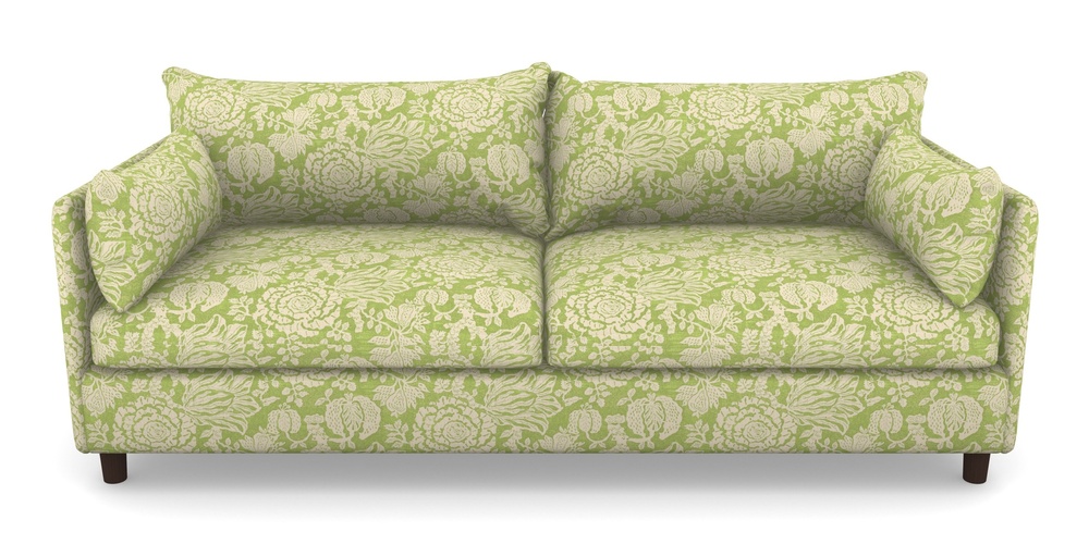 Product photograph of Madehurst 4 Seater Sofa In V A Brompton Collection - Flowering Kale - Lime from Sofas and Stuff Limited