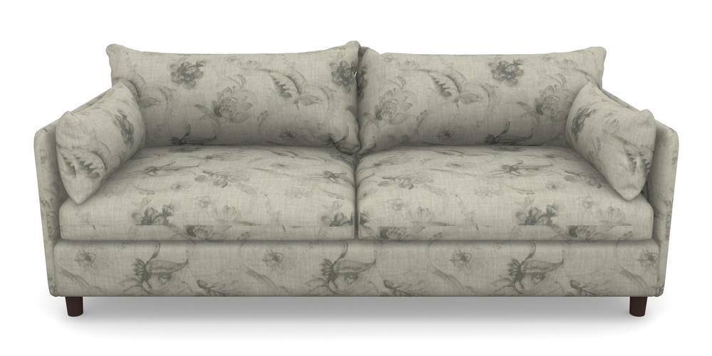 Product photograph of Madehurst 4 Seater Sofa In Floral Linen - Lela Mystery Oat Sepia from Sofas and Stuff Limited