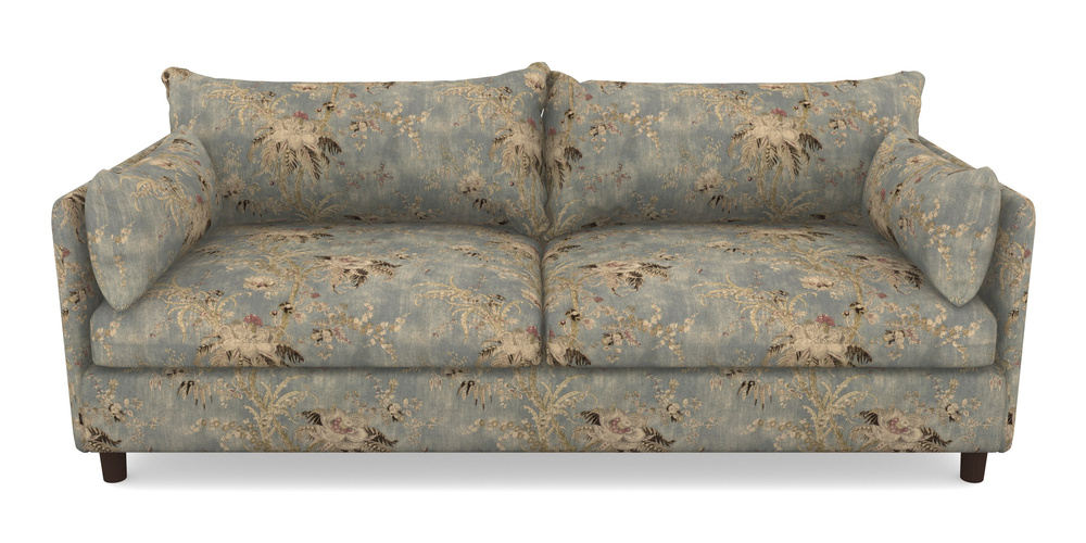 Product photograph of Madehurst 4 Seater Sofa In Floral Linen - Zefferino Danish Girl from Sofas and Stuff Limited