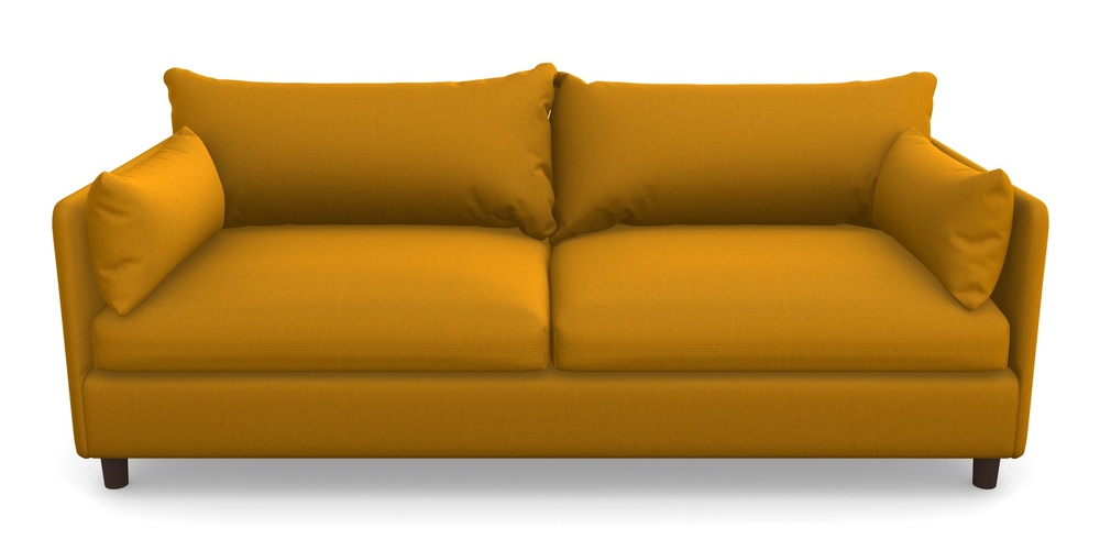 Product photograph of Madehurst 4 Seater Sofa In House Velvet - Saffron from Sofas and Stuff Limited