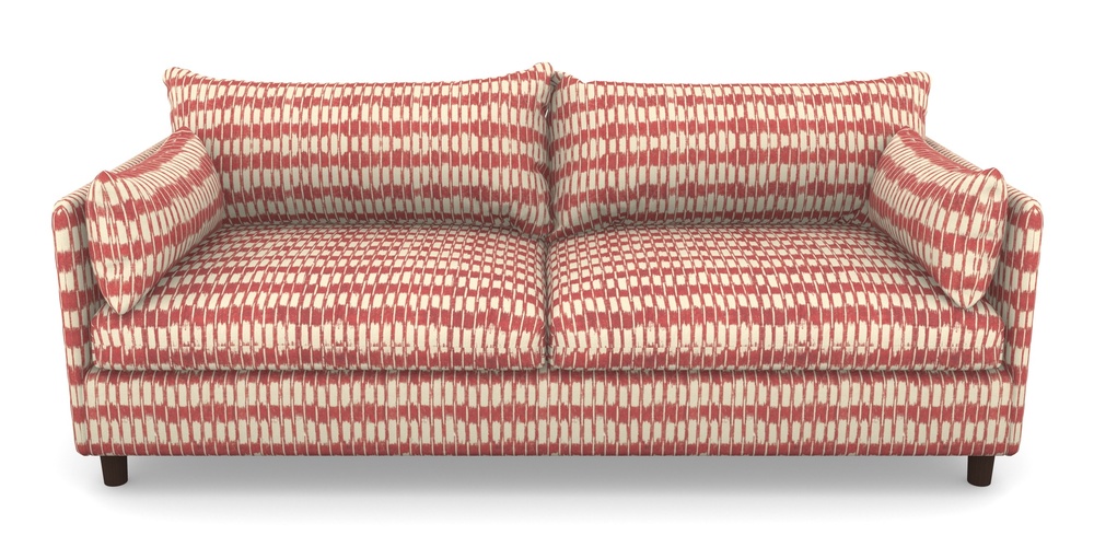 Product photograph of Madehurst 4 Seater Sofa In V A Brompton Collection - Ikat - Chilli from Sofas and Stuff Limited